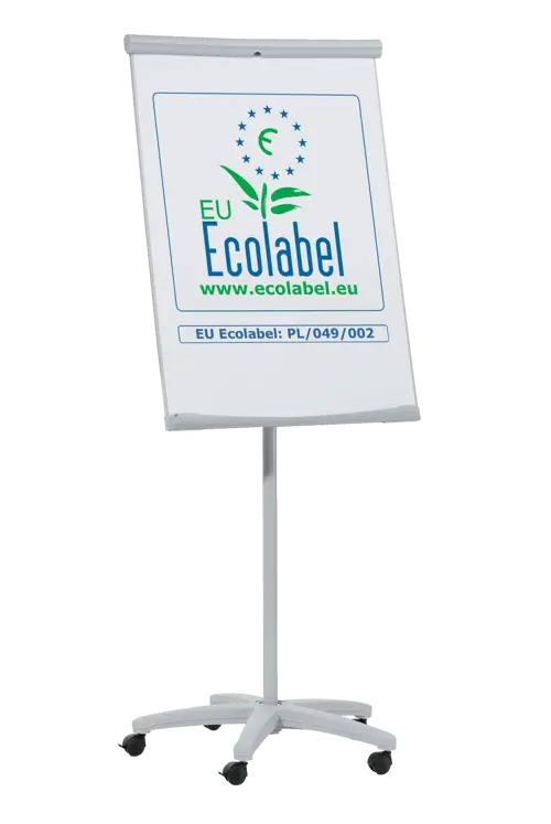 Produktbild von FRANKEN Flipchart ECO Mobil – 680 X 1.050 Mm, Hellgrau, Metall, NEU